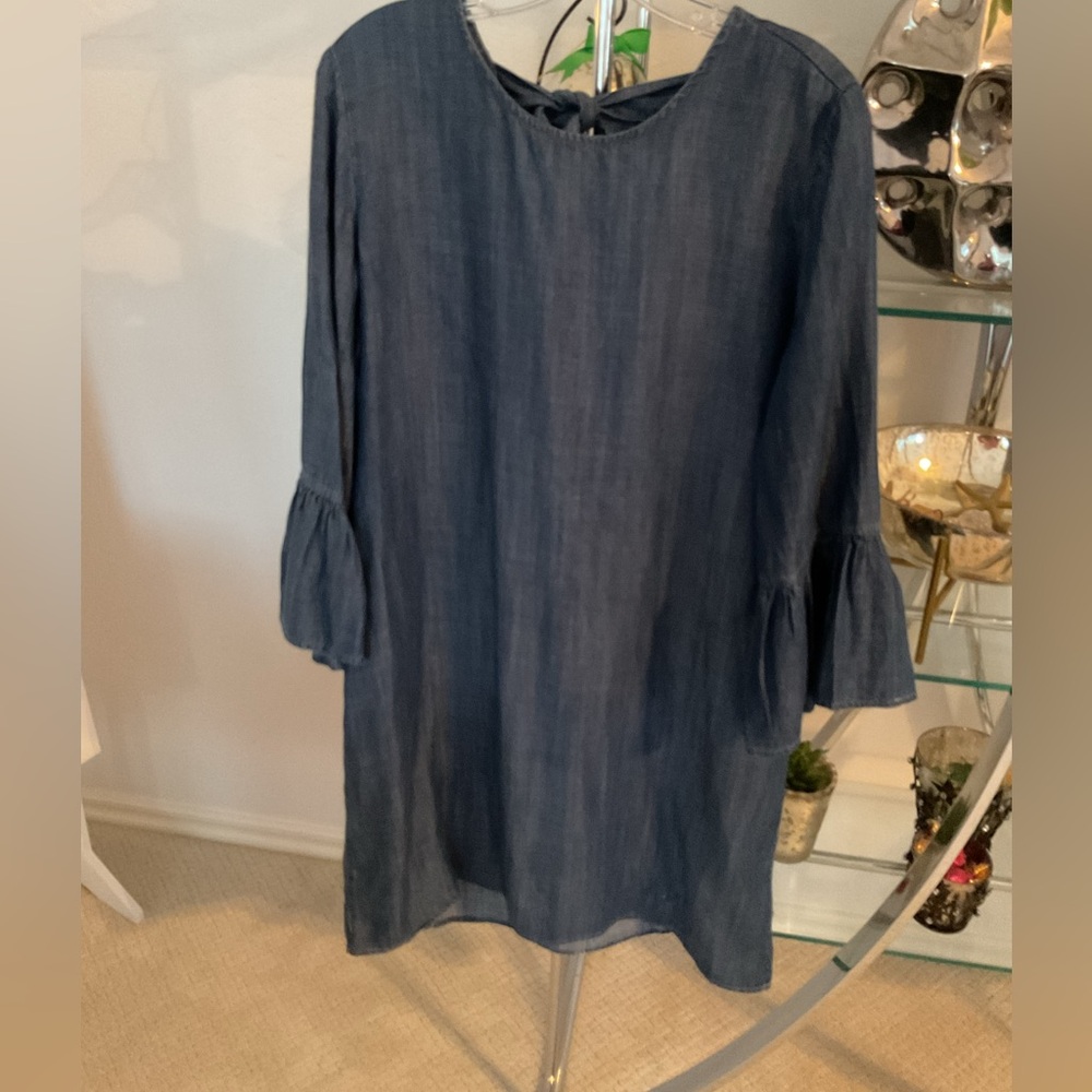 Velvet Heart Blue Tencel dress